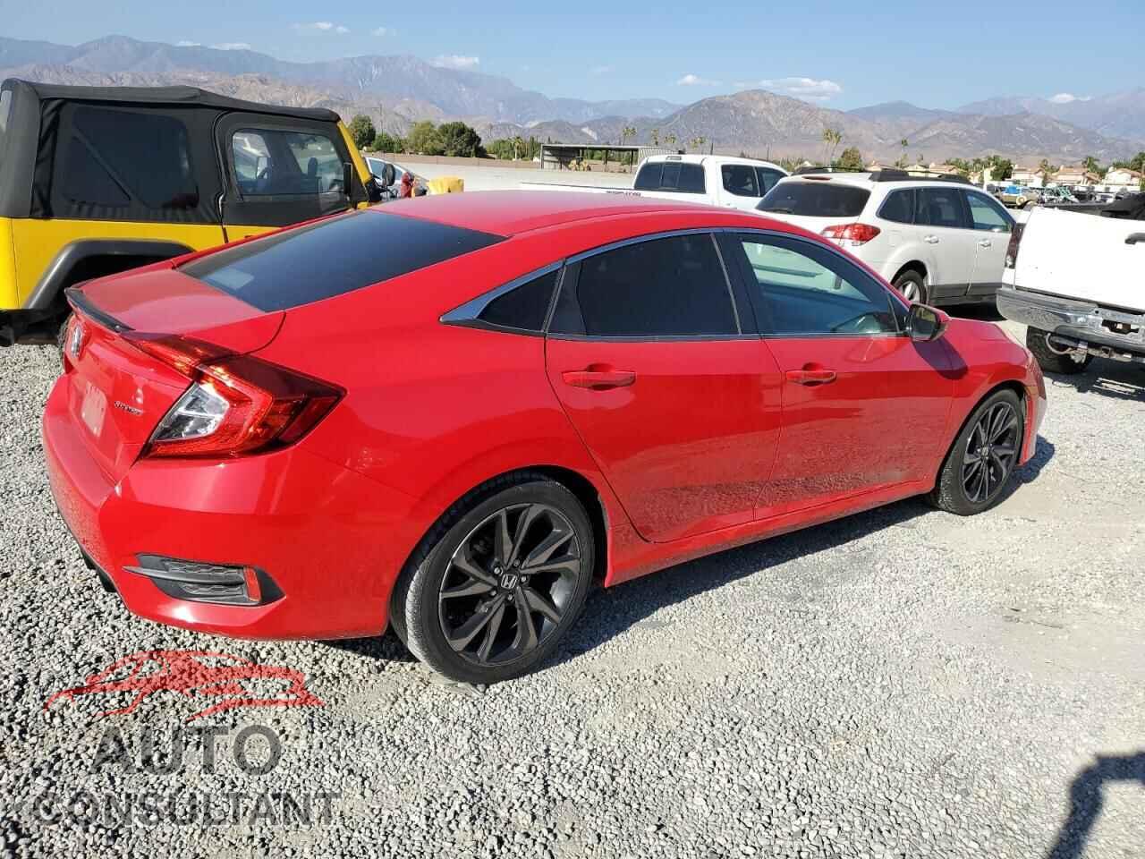 HONDA CIVIC 2019 - 2HGFC2F81KH597637