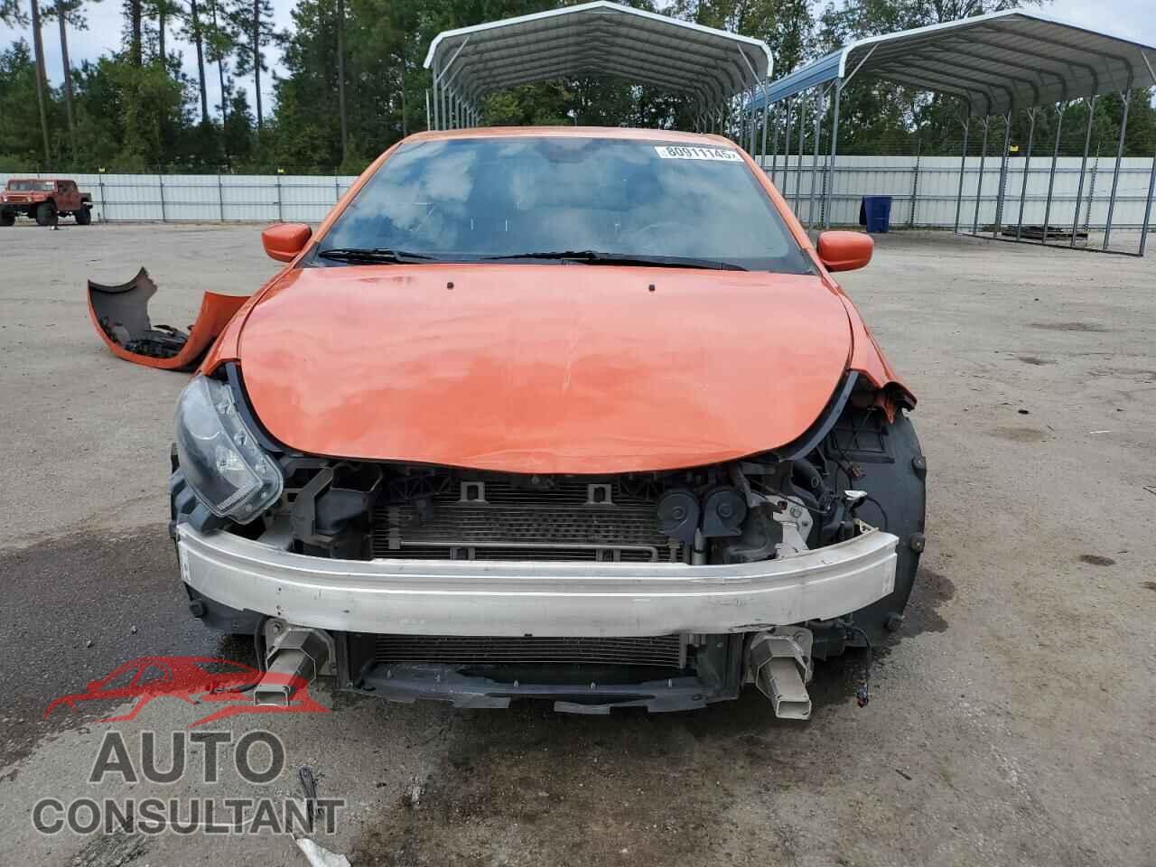 DODGE DART 2015 - 1C3CDFBB5FD237589