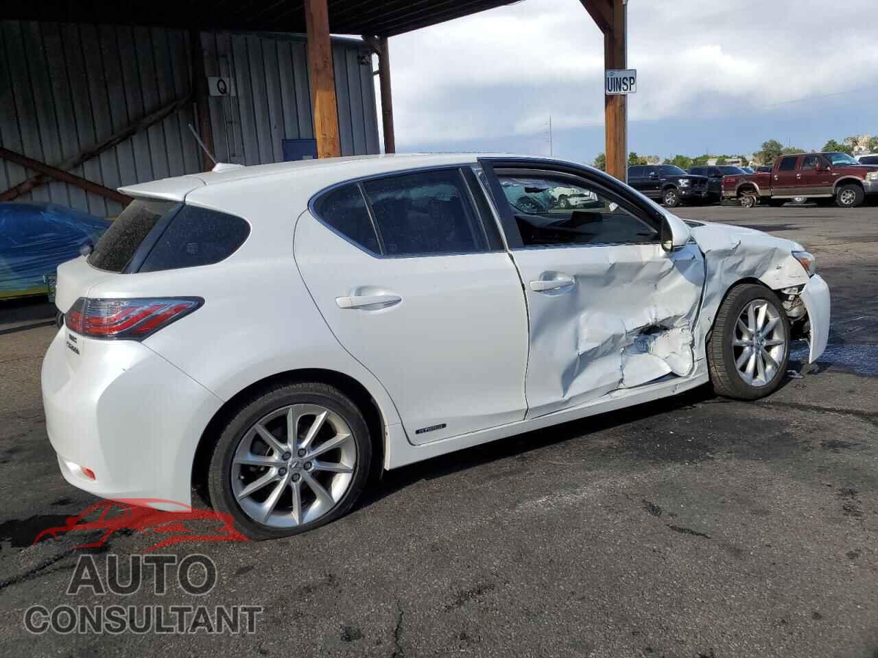 LEXUS CT 200 2012 - JTHKD5BH0C2110311
