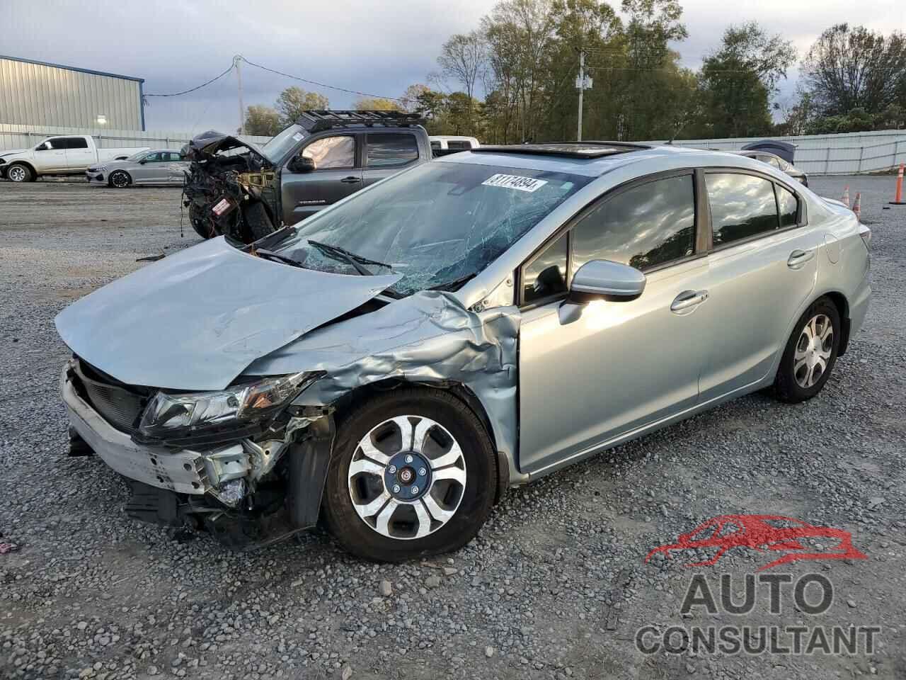 HONDA CIVIC 2014 - 19XFB4F2XEE001904