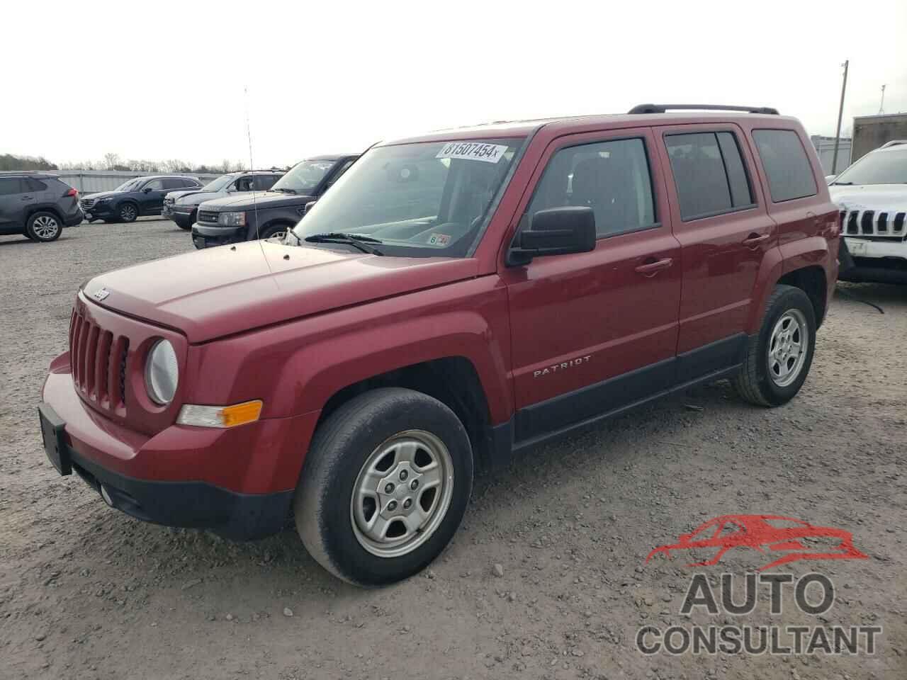 JEEP PATRIOT 2016 - 1C4NJPBA6GD525021