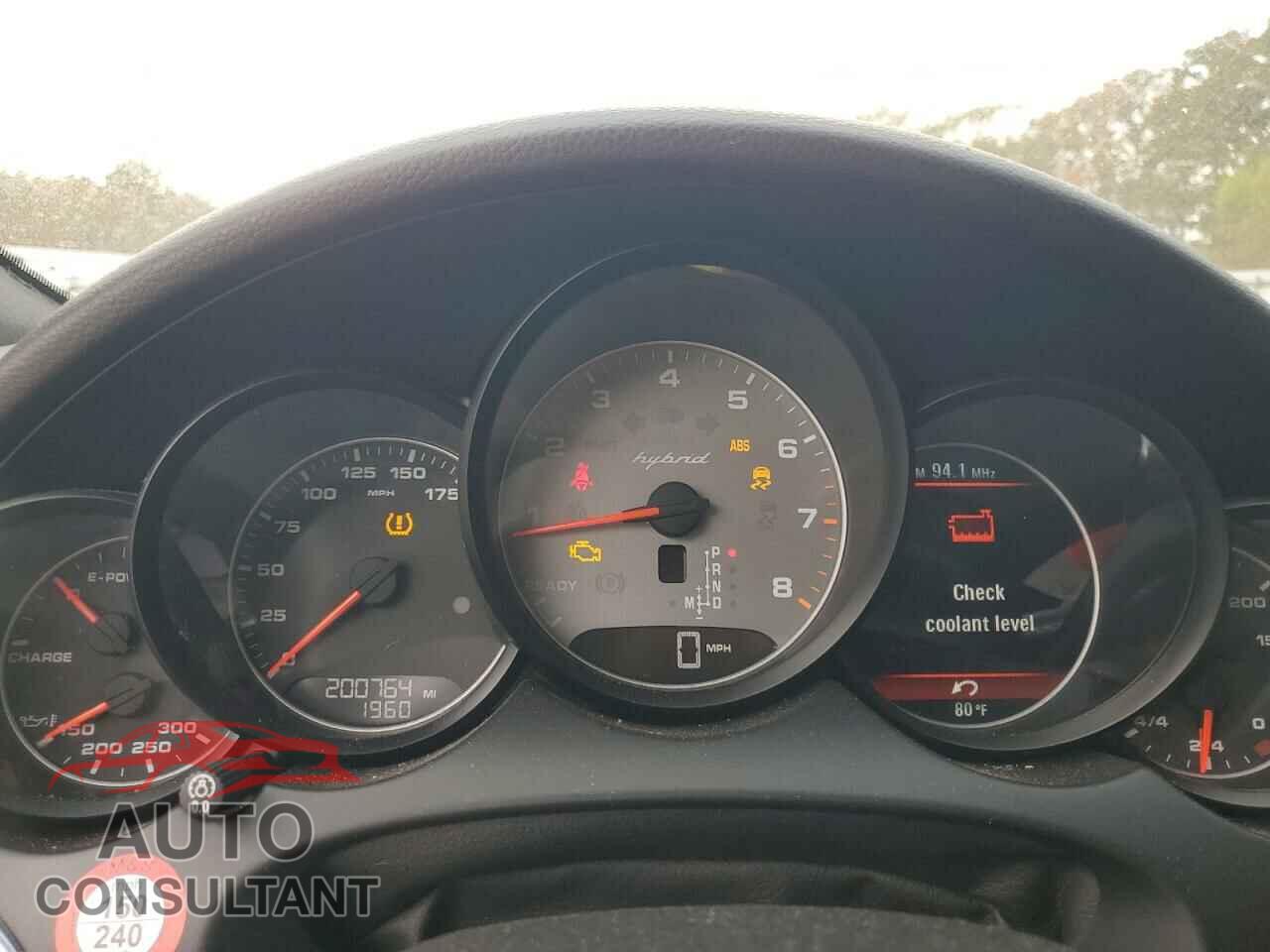 PORSCHE CAYENNE 2011 - WP1AE2A28BLA93643