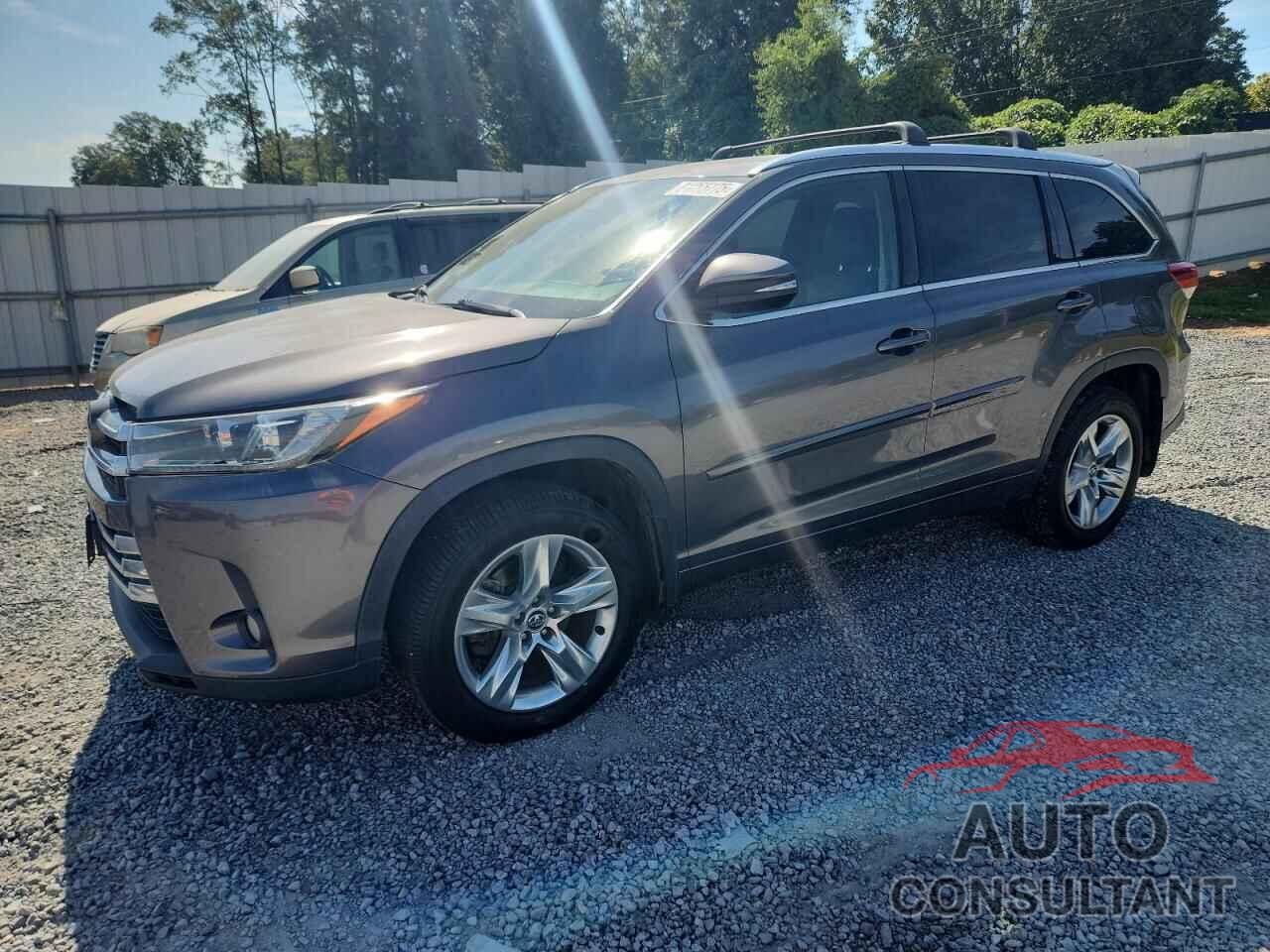 TOYOTA HIGHLANDER 2017 - 5TDDZRFH2HS404029