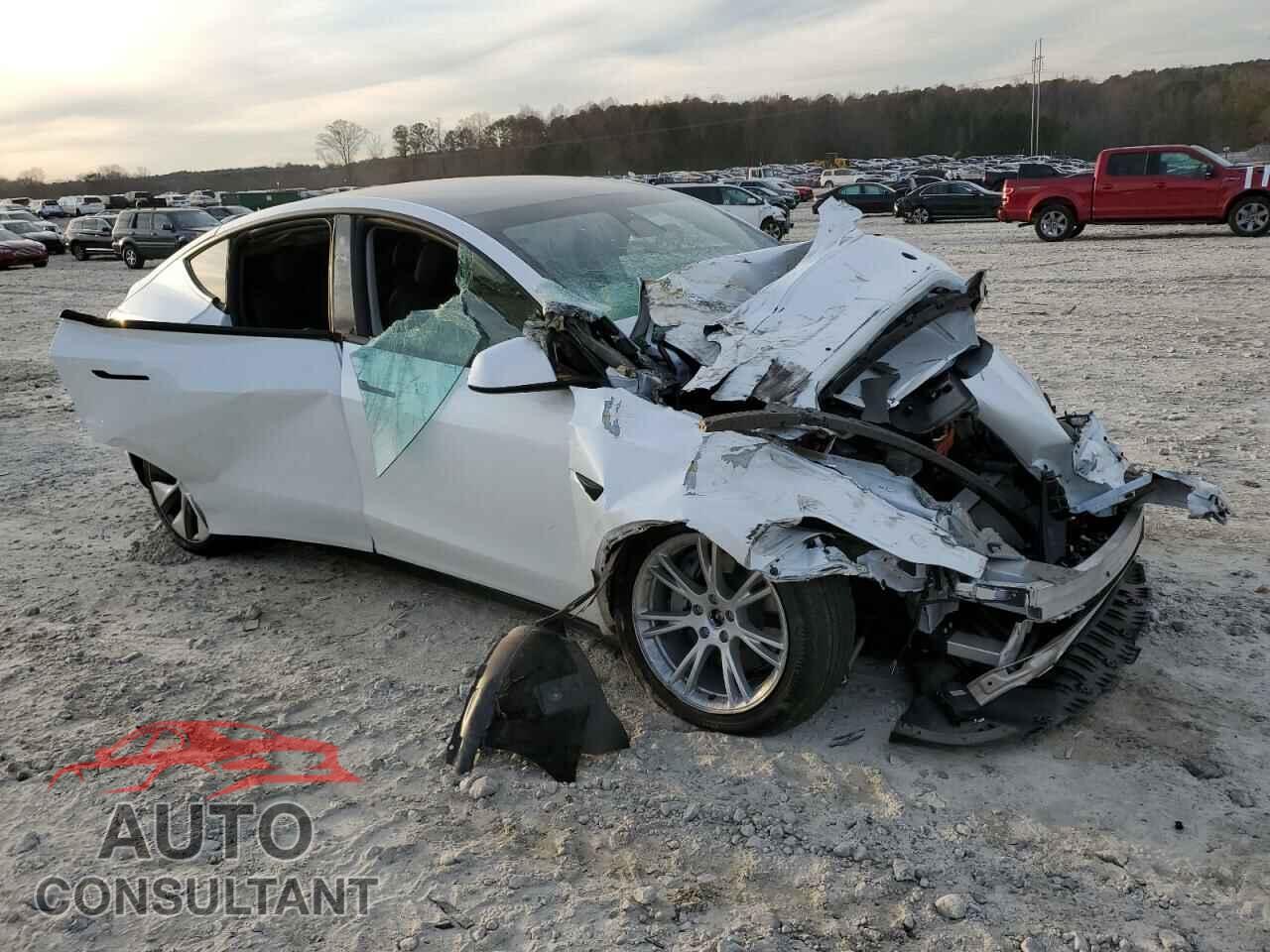 TESLA MODEL Y 2022 - 7SAYGDEE6NF356796