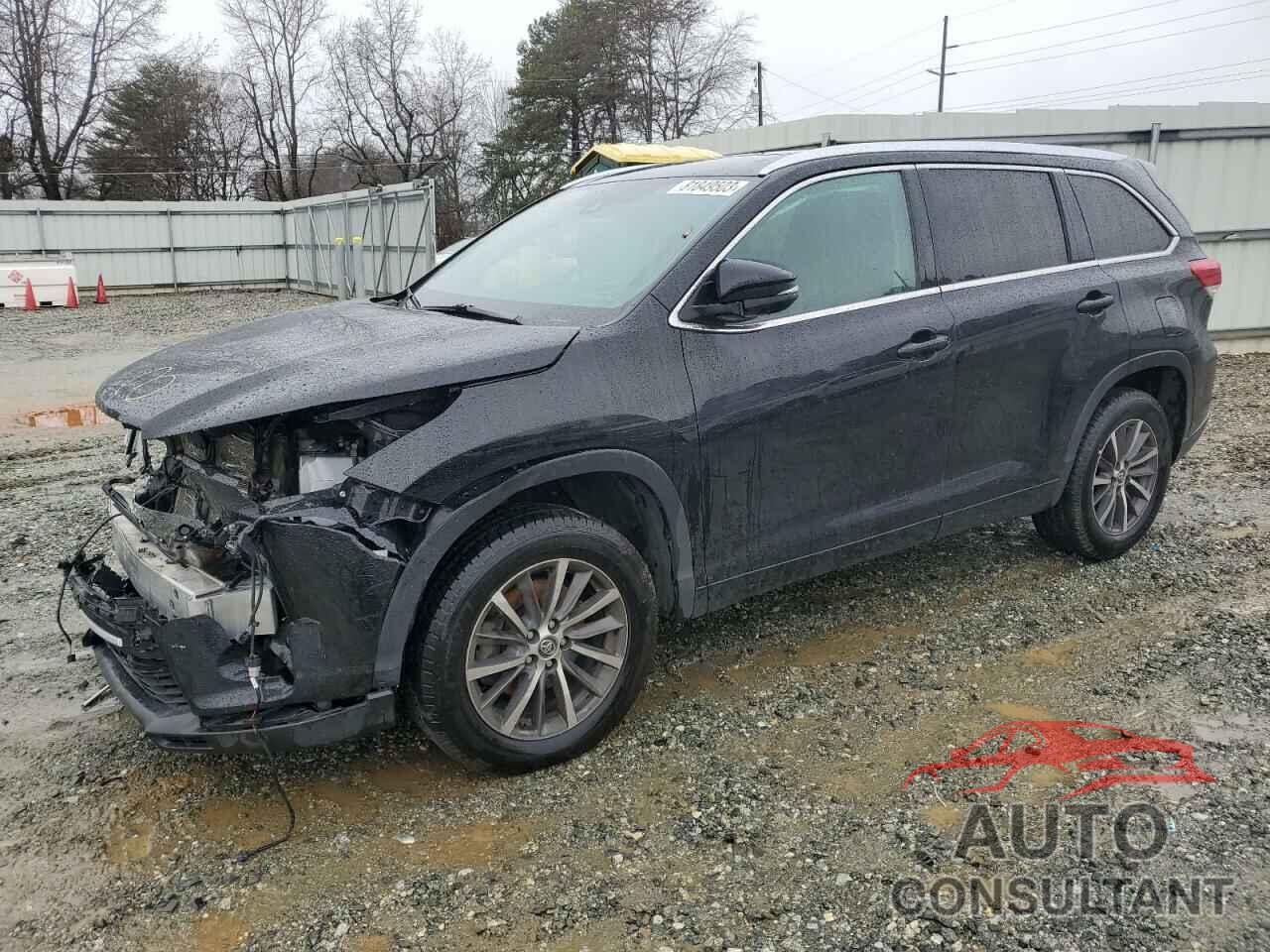 TOYOTA HIGHLANDER 2018 - 5TDKZRFH5JS538868