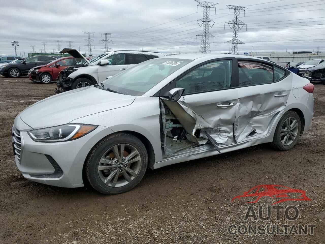 HYUNDAI ELANTRA 2018 - 5NPD84LF1JH329599