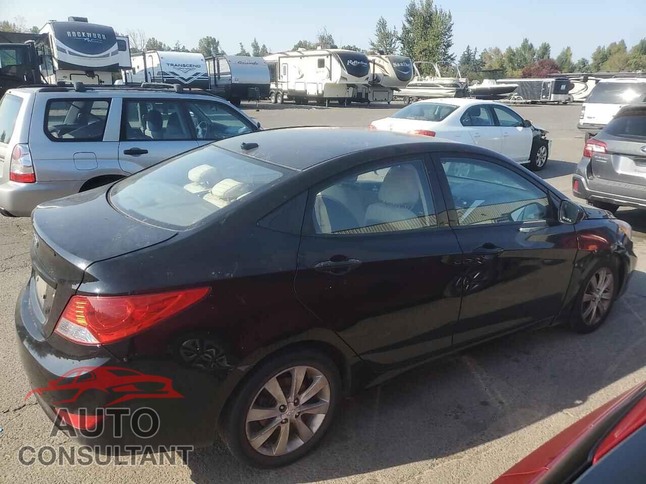 HYUNDAI ACCENT 2012 - KMHCU4AE0CU241682