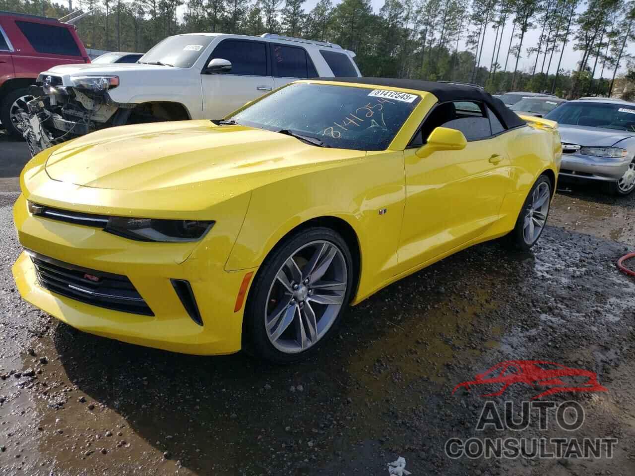 CHEVROLET CAMARO 2017 - 1G1FB3DS4H0197504