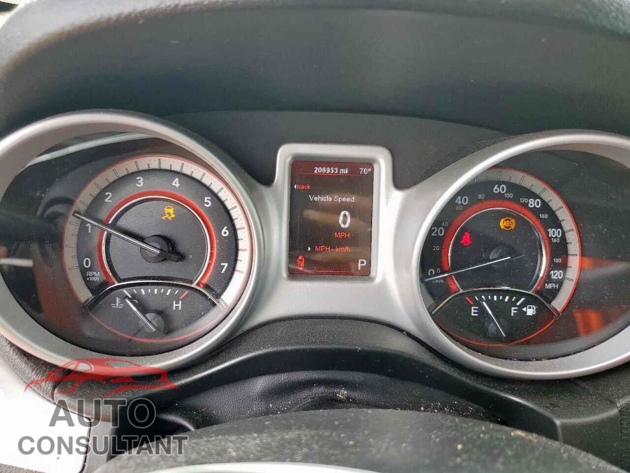 DODGE JOURNEY 2012 - 3C4PDCBG9CT144460