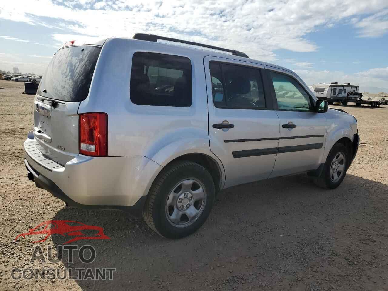 HONDA PILOT 2012 - 5FNYF4H24CB052350
