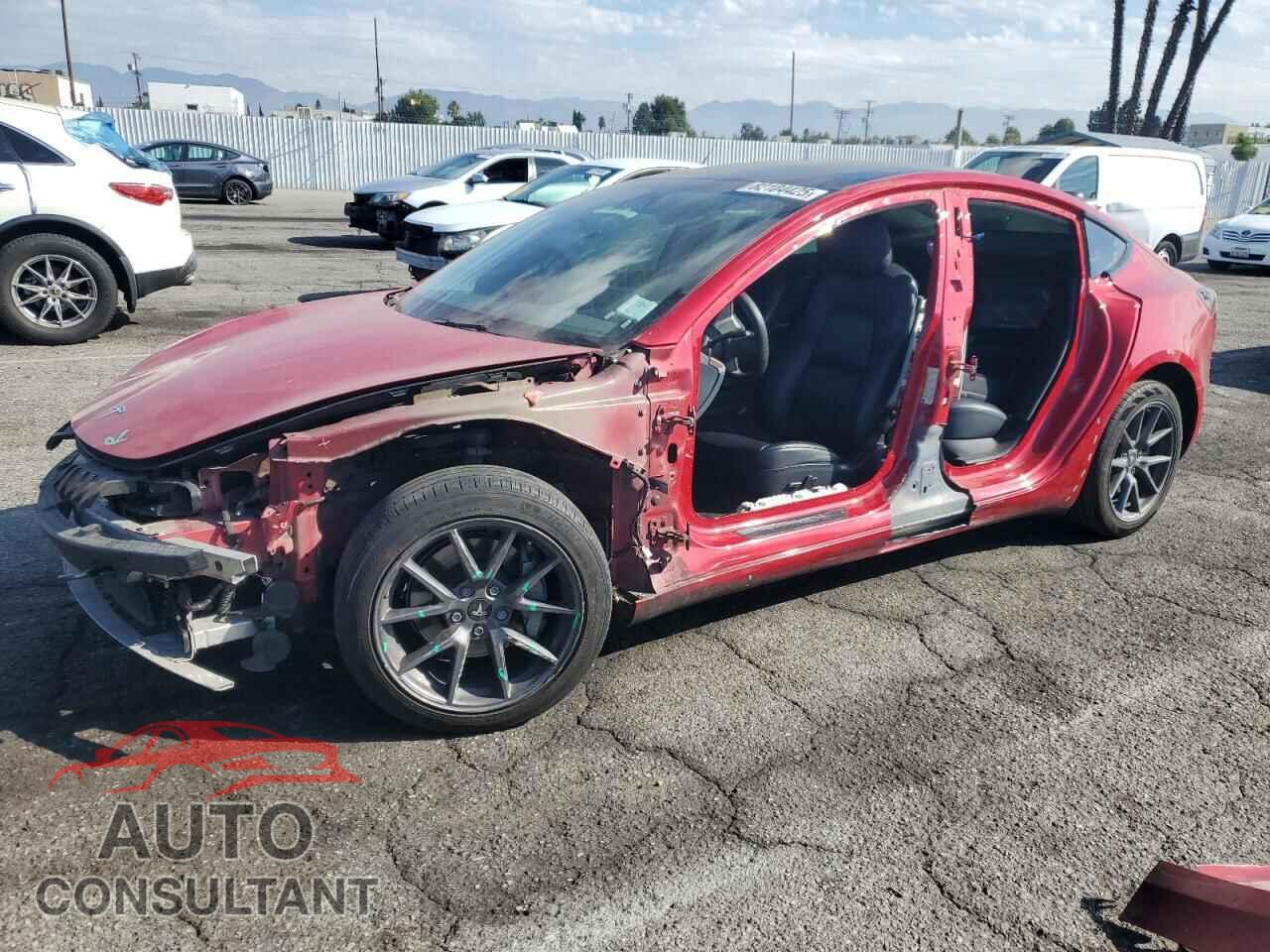 TESLA MODEL 3 2022 - 5YJ3E1EB3NF190352