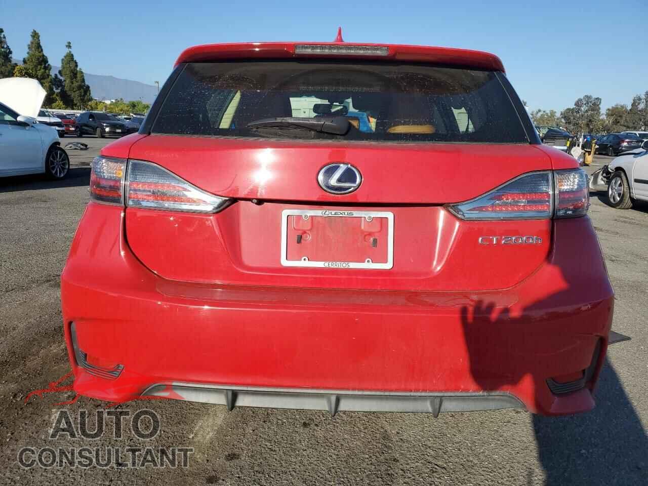 LEXUS CT 200 2014 - JTHKD5BH5E2188330