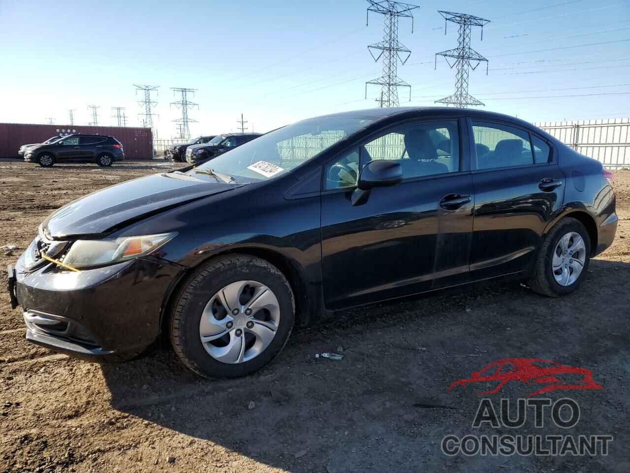 HONDA CIVIC 2013 - 2HGFB2F53DH591690