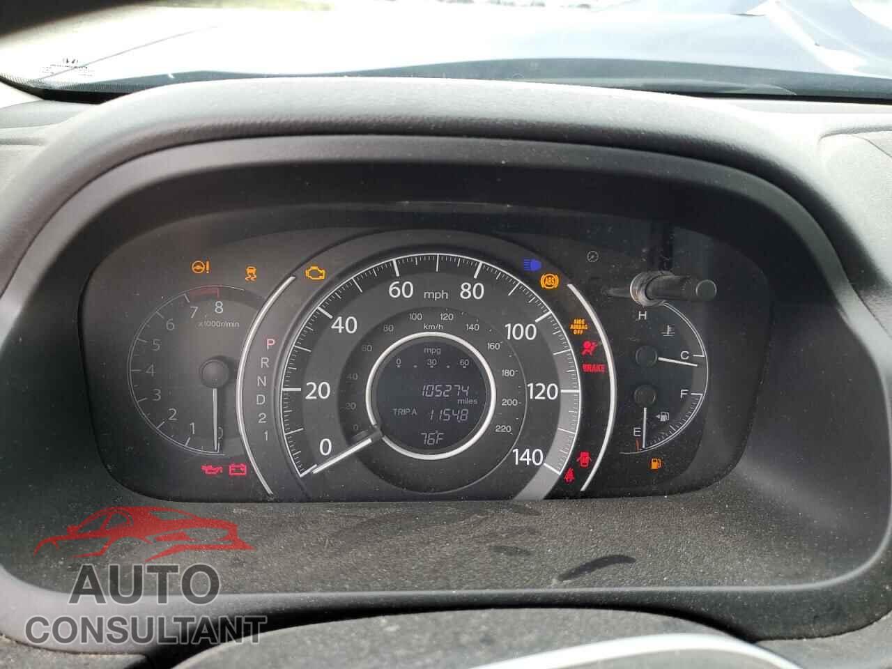 HONDA CRV 2012 - 5J6RM3H39CL023799