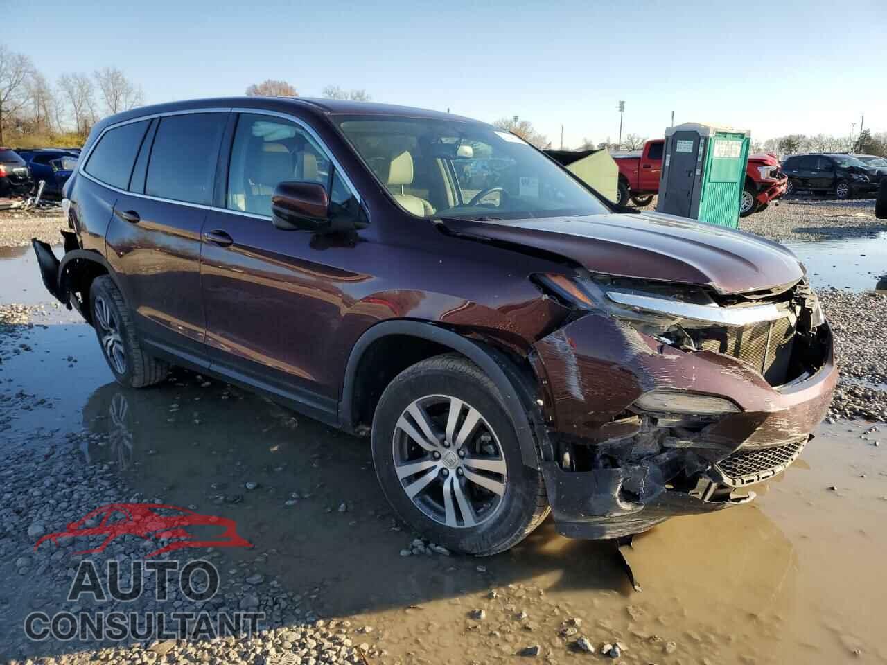 HONDA PILOT 2017 - 5FNYF6H58HB027674
