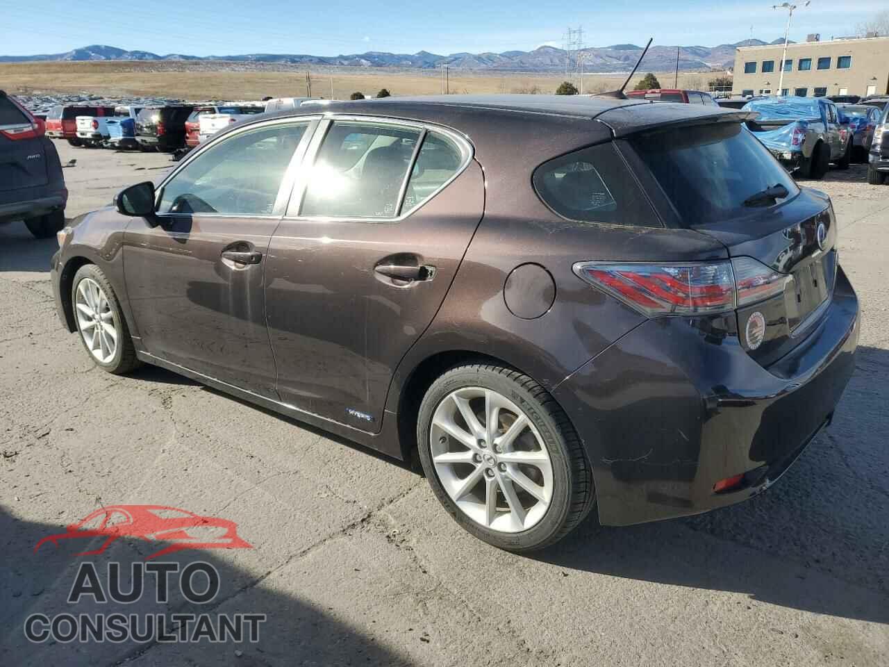 LEXUS CT 200 2012 - JTHKD5BH8C2120200