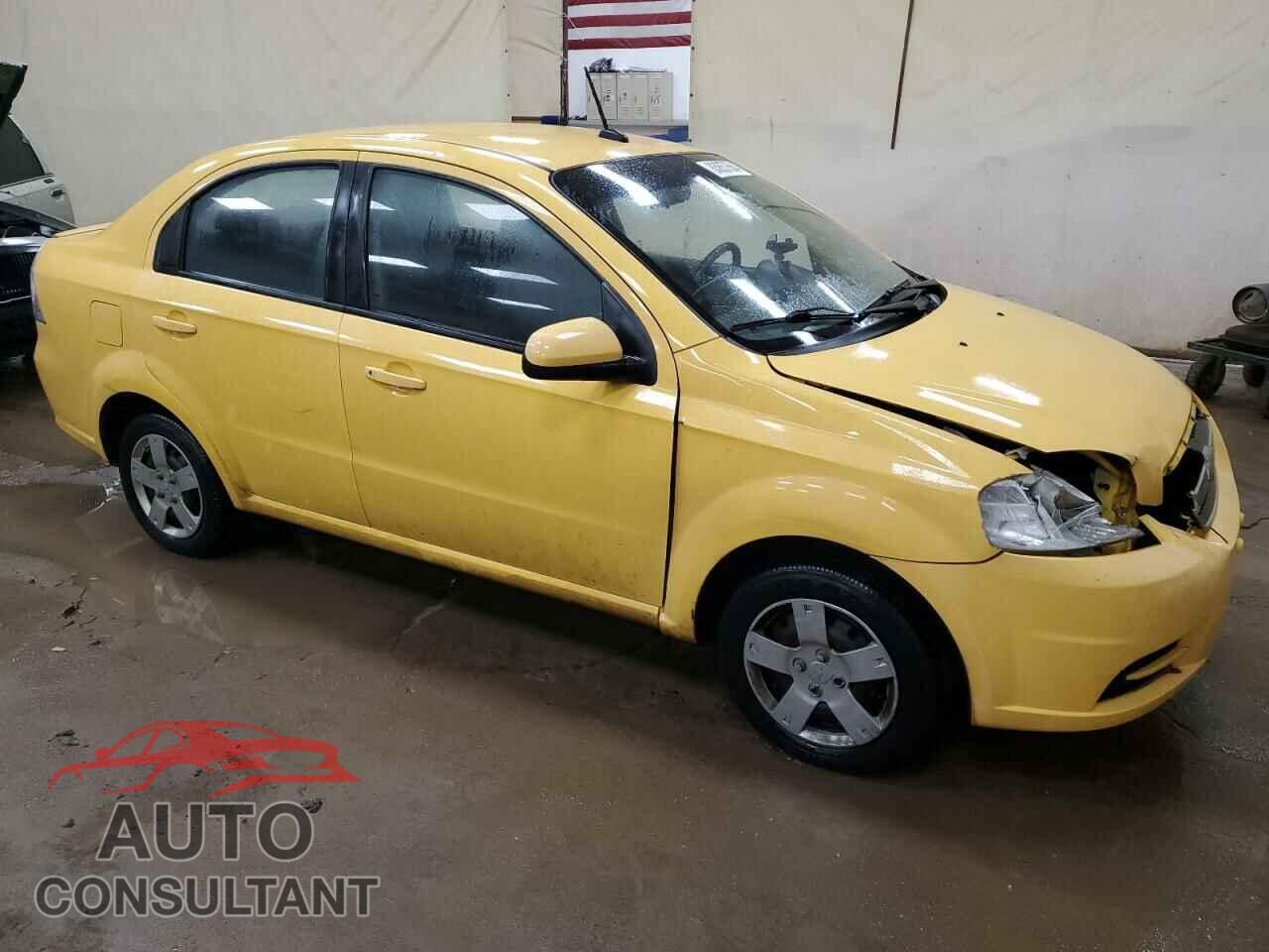 CHEVROLET AVEO 2011 - KL1TD5DE5BB185603
