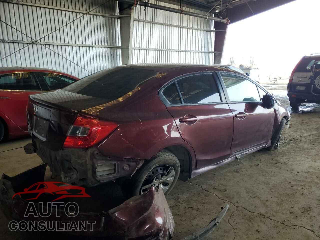 HONDA CIVIC 2012 - 19XFB2F5XCE363906