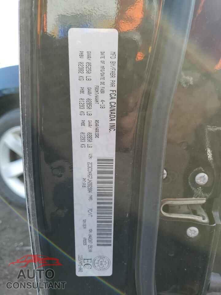 DODGE CHARGER 2018 - 2C3CDXAG7JH282984