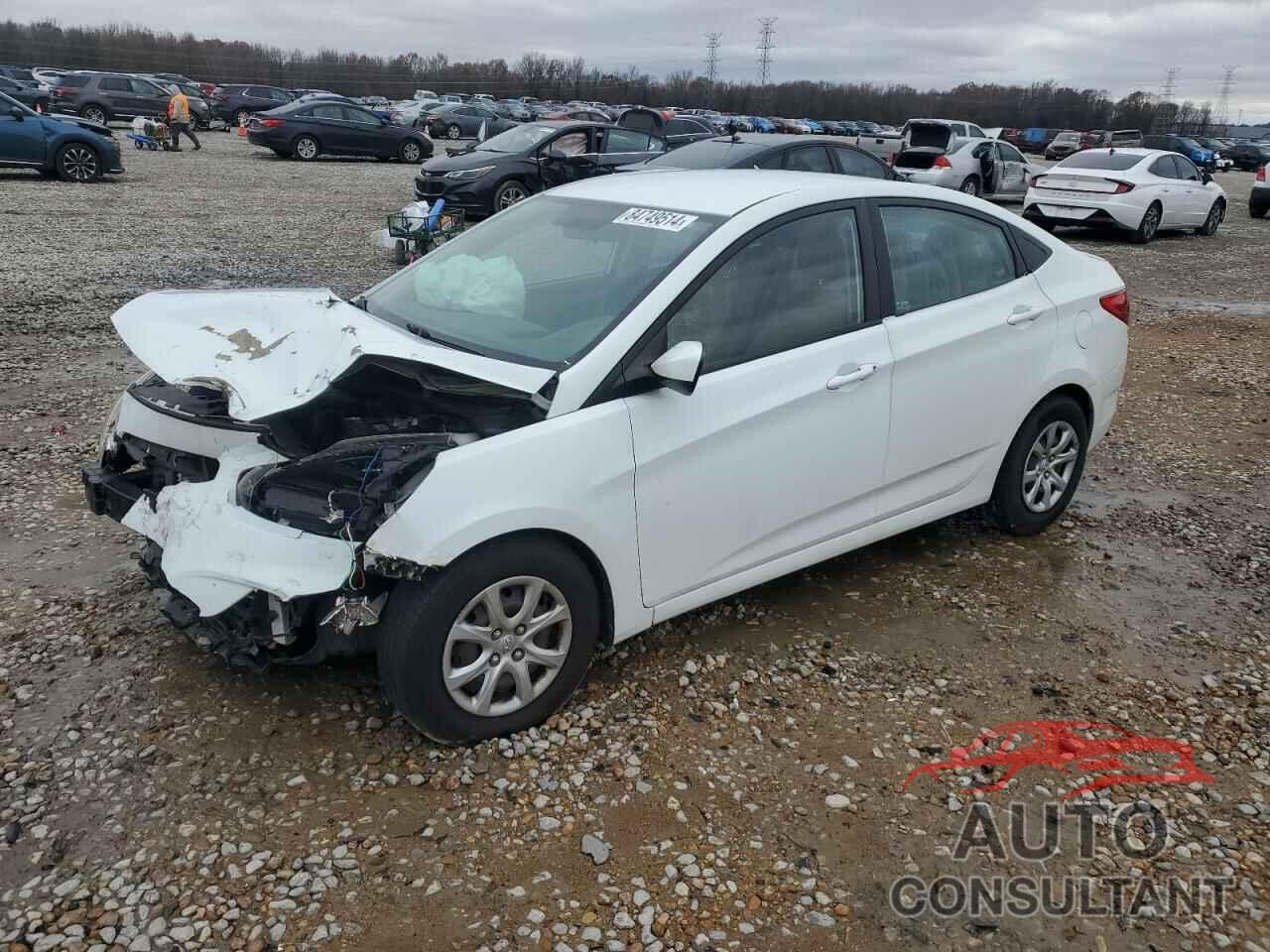 HYUNDAI ACCENT 2014 - KMHCT4AE8EU617227