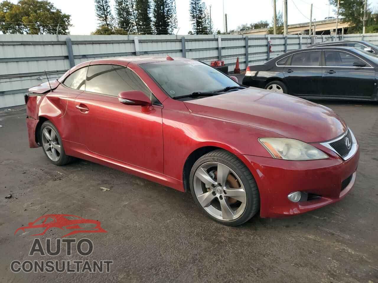 LEXUS IS 2010 - JTHFF2C27A2512196