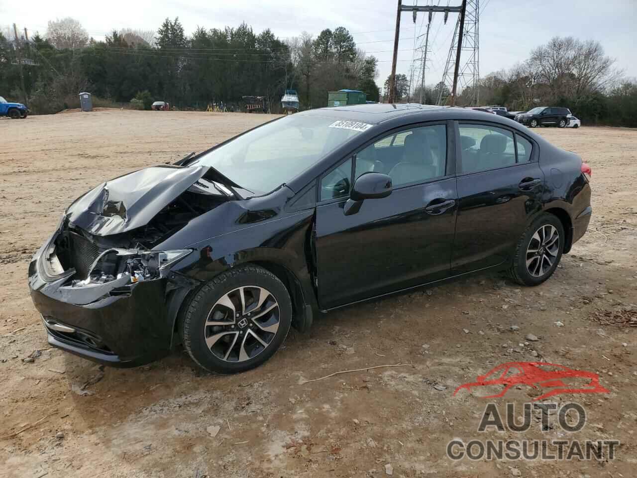 HONDA CIVIC 2013 - 2HGFB2F92DH539910