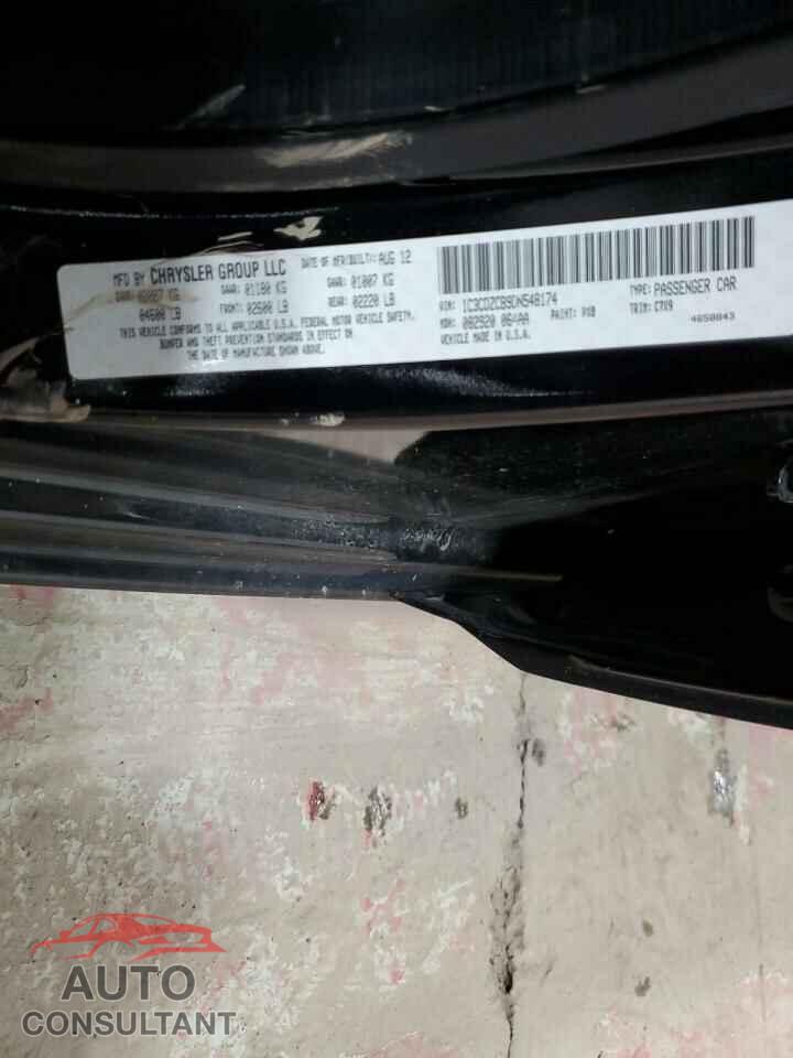 DODGE AVENGER 2013 - 1C3CDZCB9DN548174