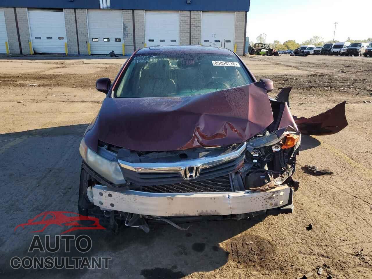 HONDA CIVIC 2012 - 19XFB2F96CE026958