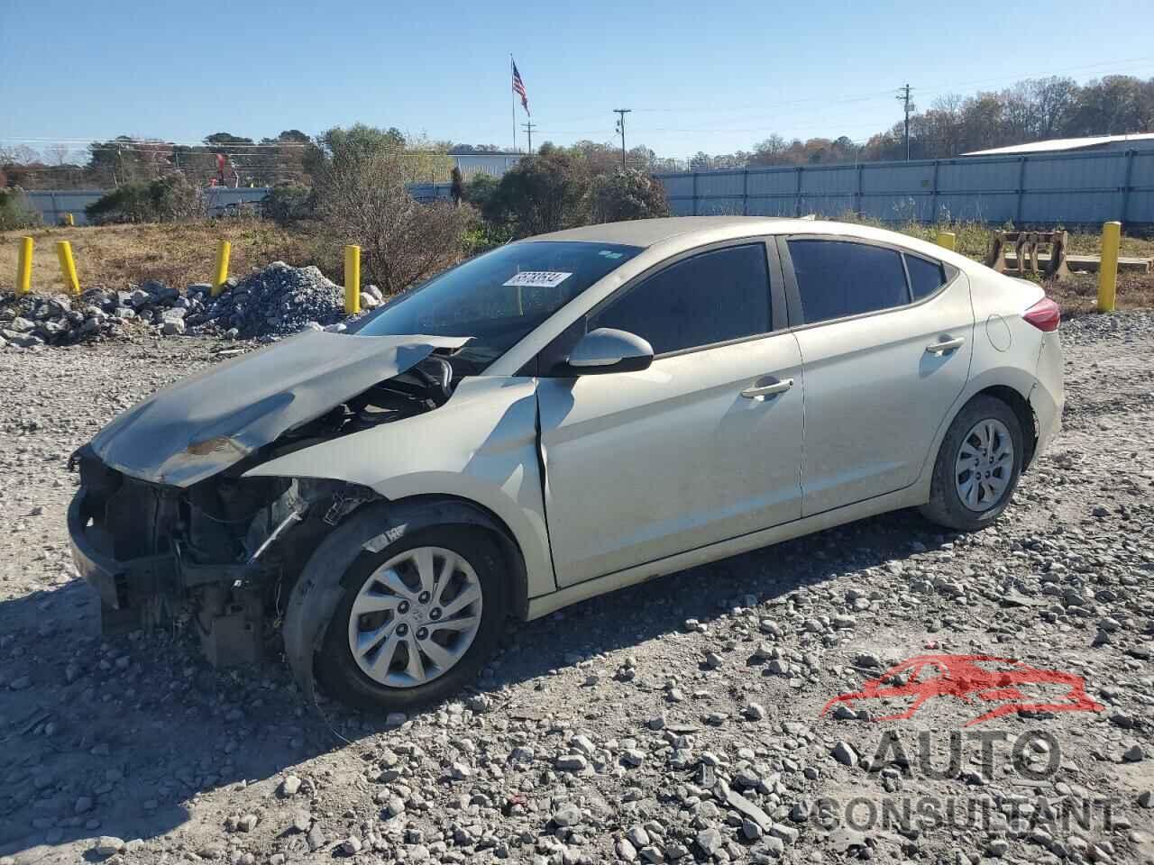HYUNDAI ELANTRA 2017 - KMHD74LF0HU092571