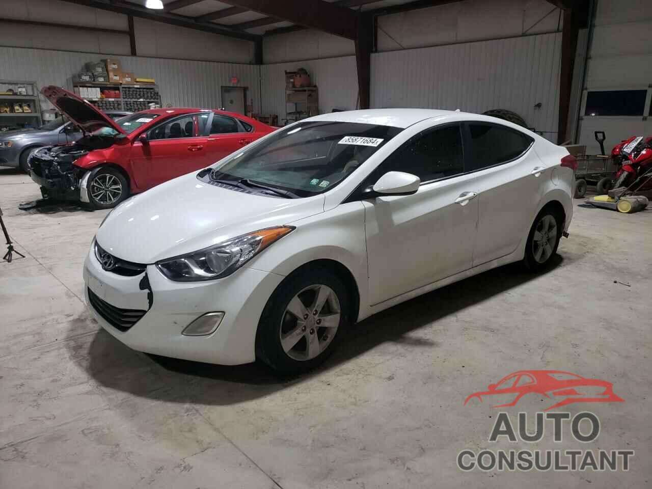 HYUNDAI ELANTRA 2012 - 5NPDH4AE9CH072639