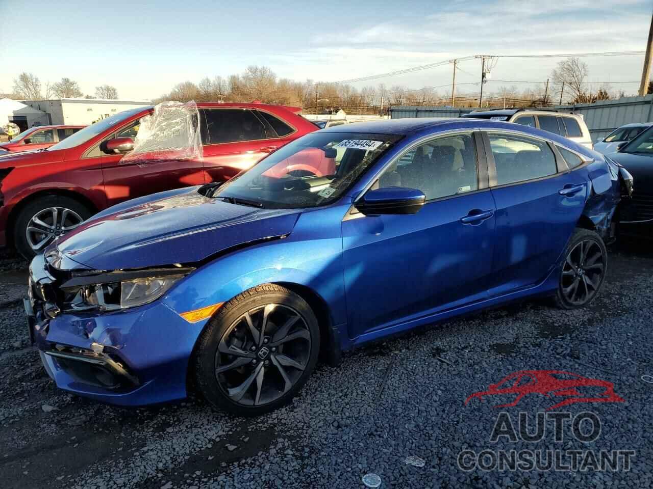 HONDA CIVIC 2021 - 2HGFC2F82MH553777