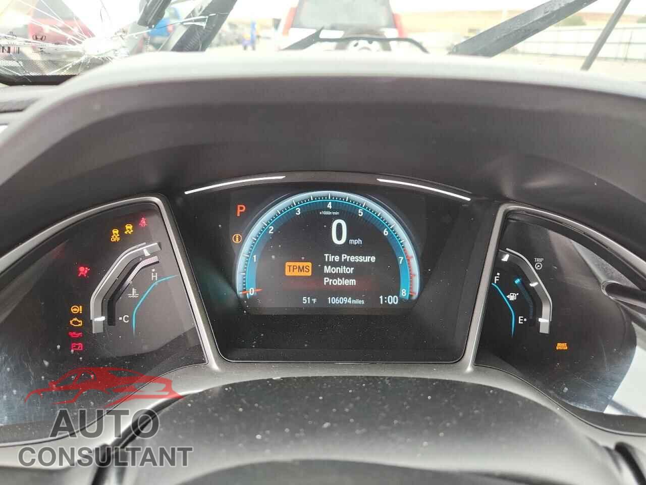 HONDA CIVIC 2017 - 19XFC2F79HE079561