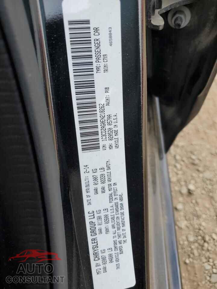 DODGE AVENGER 2014 - 1C3CDZAG0EN218262