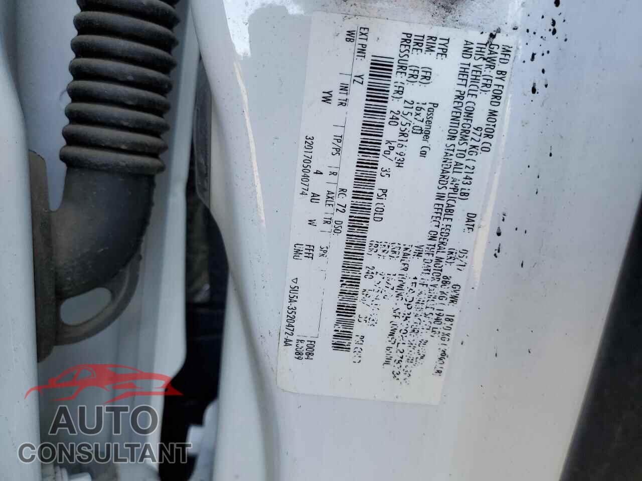 FORD FOCUS 2017 - 1FADP3K20HL278734