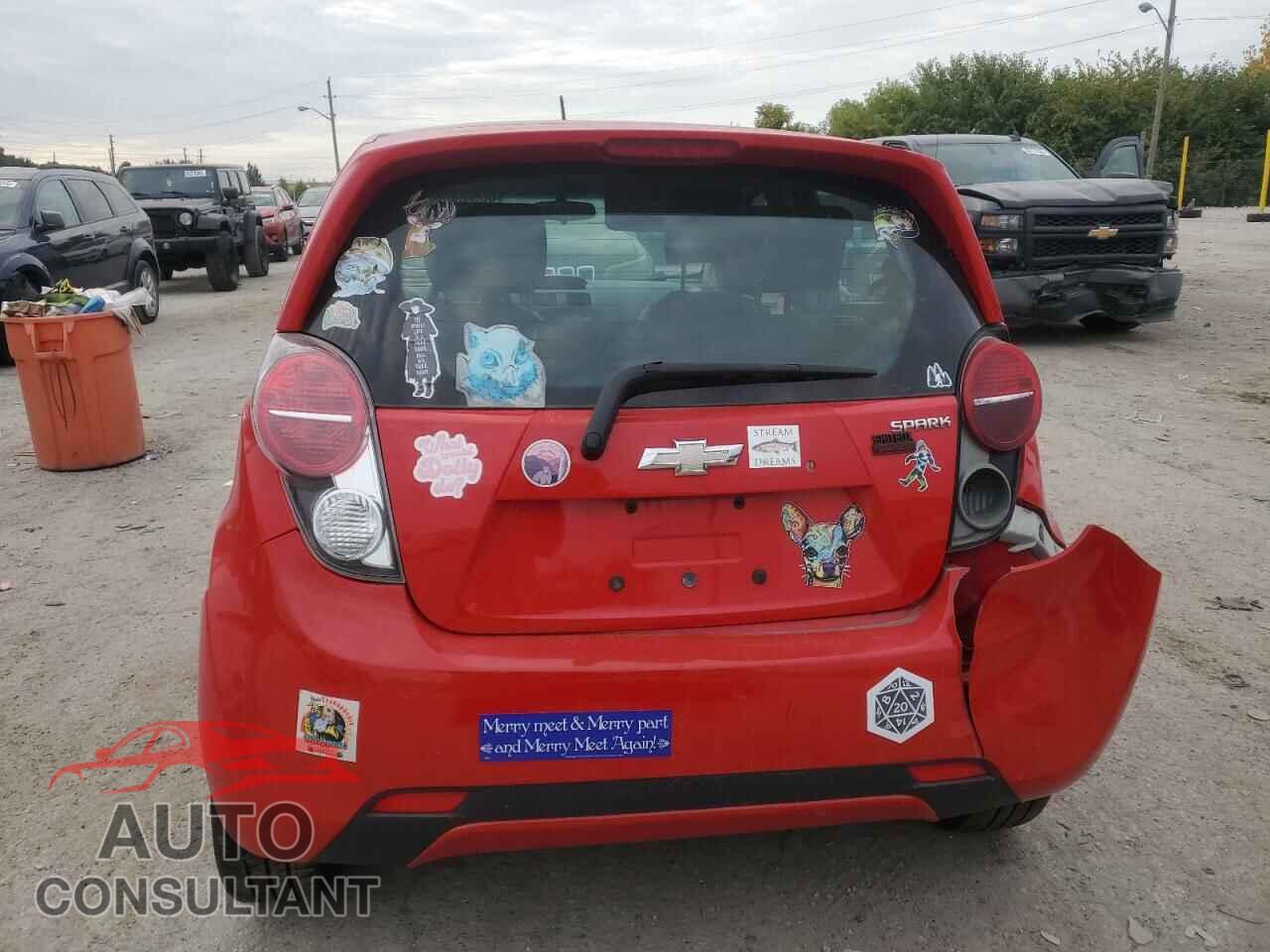 CHEVROLET SPARK 2014 - KL8CB6S98EC479031