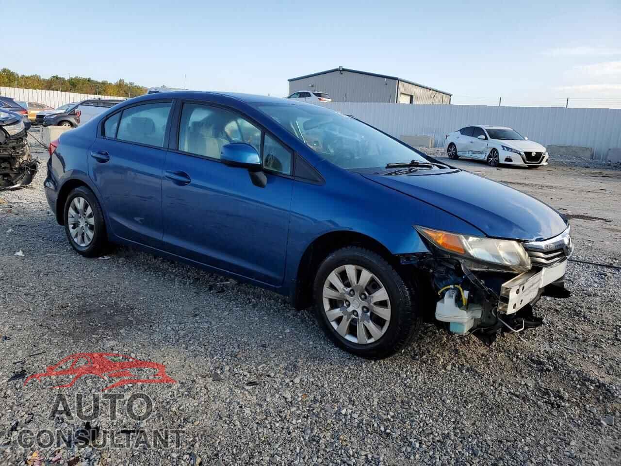 HONDA CIVIC 2012 - 19XFB2F52CE315400