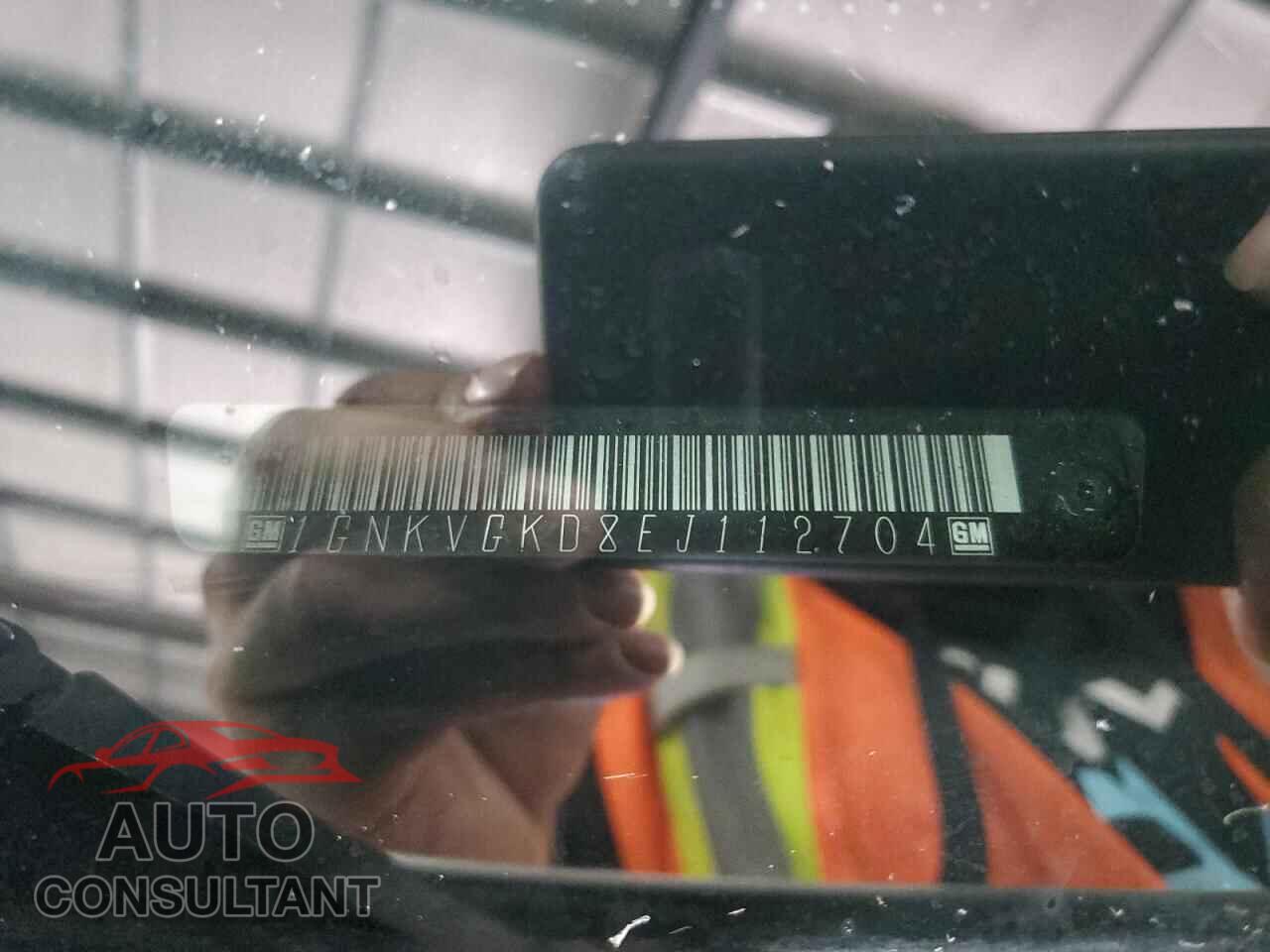 CHEVROLET TRAVERSE 2014 - 1GNKVGKD8EJ112704