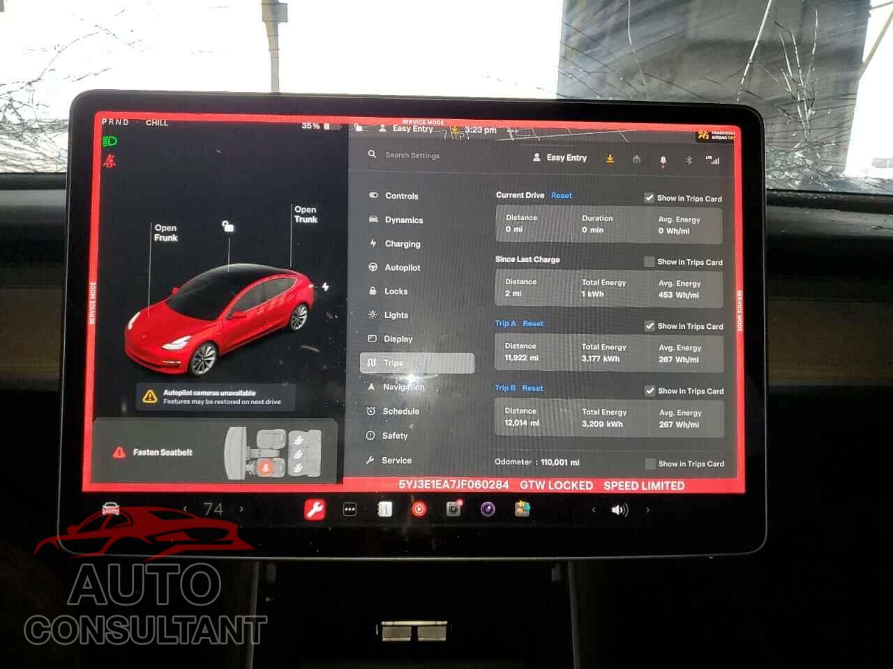 TESLA MODEL 3 2018 - 5YJ3E1EA7JF060284