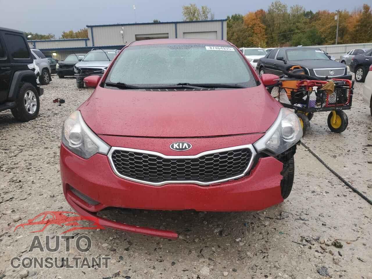 KIA FORTE 2016 - KNAFX4A61G5468944
