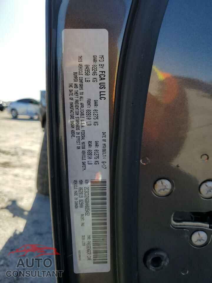 DODGE CHALLENGER 2017 - 2C3CDZAG8HH665452