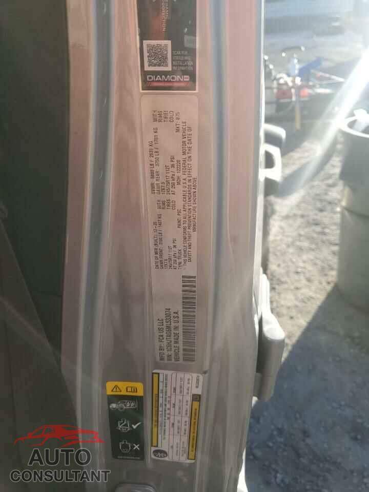 JEEP GLADIATOR 2021 - 1C6HJTAG6ML533074