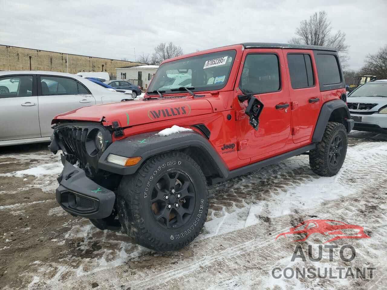 JEEP WRANGLER 2021 - 1C4HJXDG9MW717340