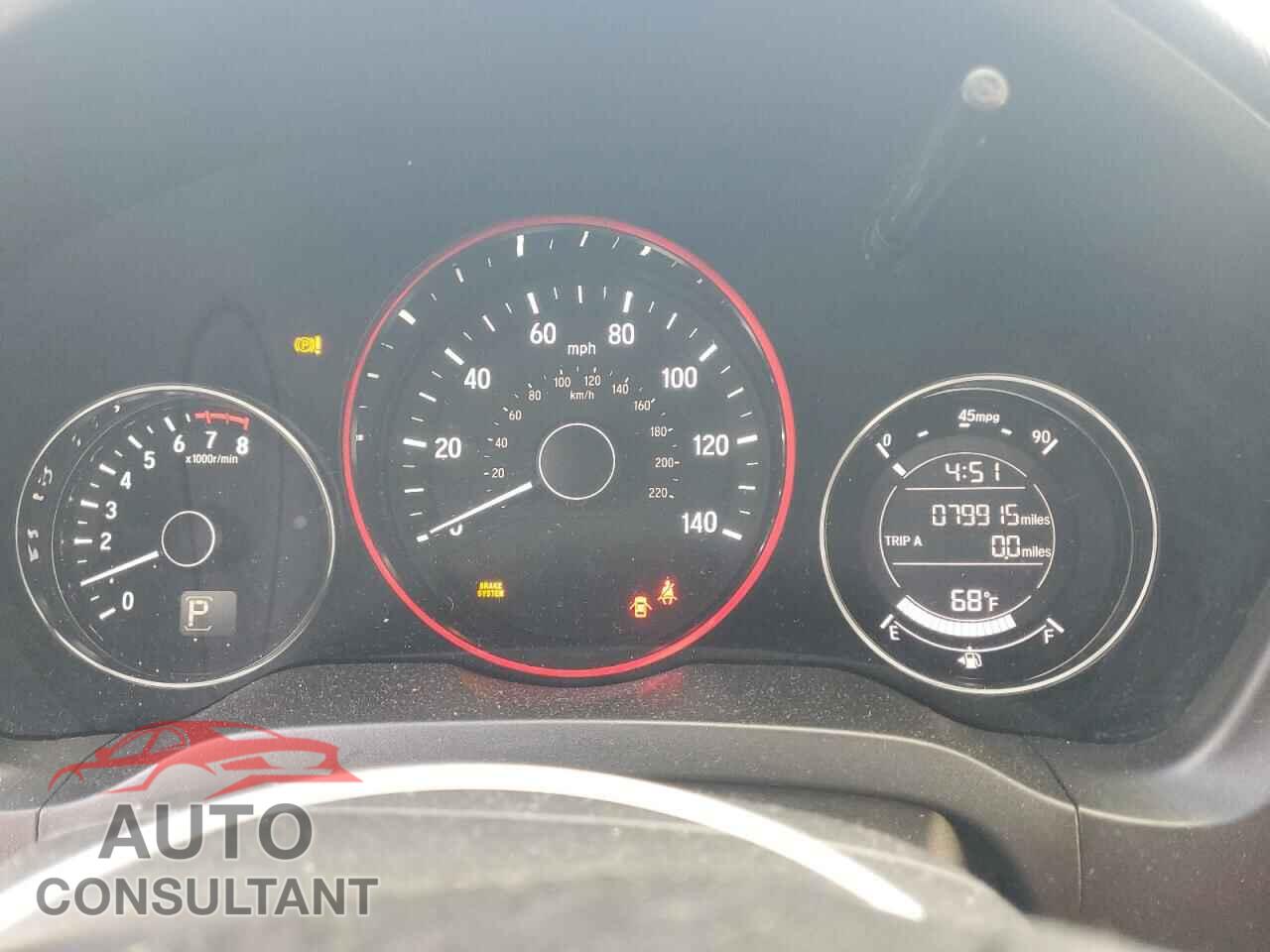 HONDA HR-V 2017 - 3CZRU6H56HM704074