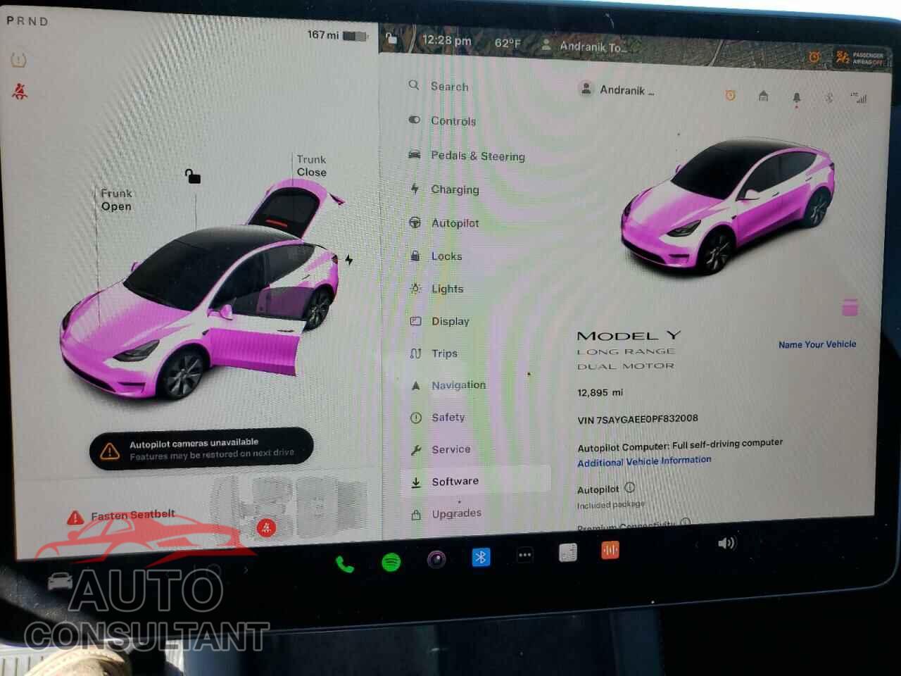 TESLA MODEL Y 2023 - 7SAYGAEE0PF832008