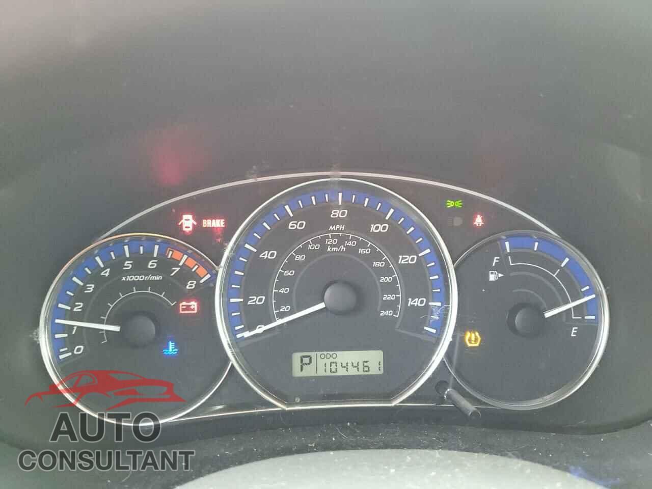 SUBARU FORESTER 2012 - JF2SHBDC7CH422968
