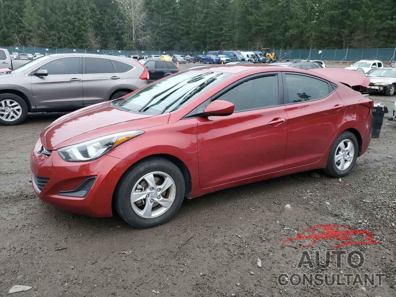 HYUNDAI ELANTRA 2014 - 5NPDH4AE7EH534621