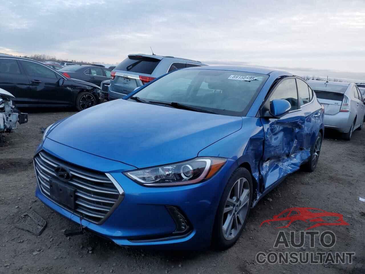 HYUNDAI ELANTRA 2017 - KMHD84LF2HU353955