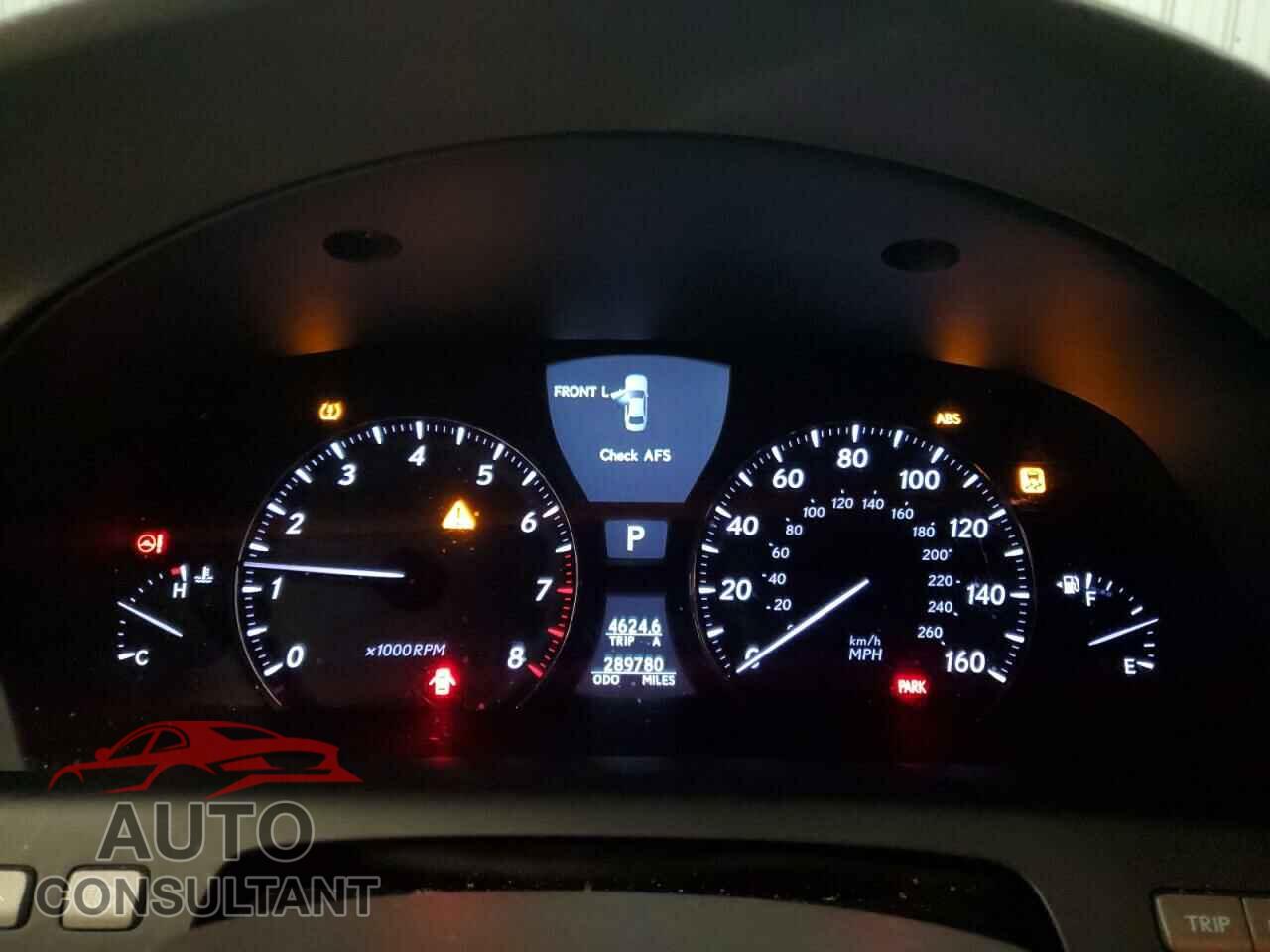 LEXUS LS460 2012 - JTHCL5EF6C5013002