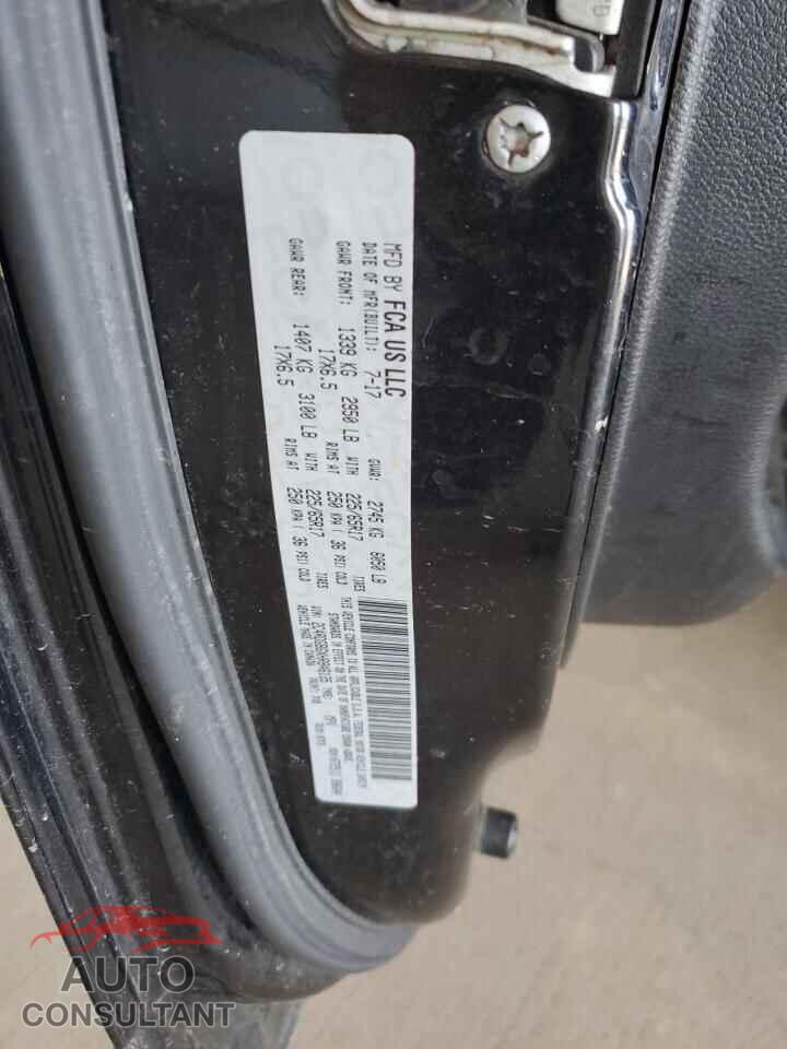 DODGE CARAVAN 2017 - 2C4RDGBGXHR846135