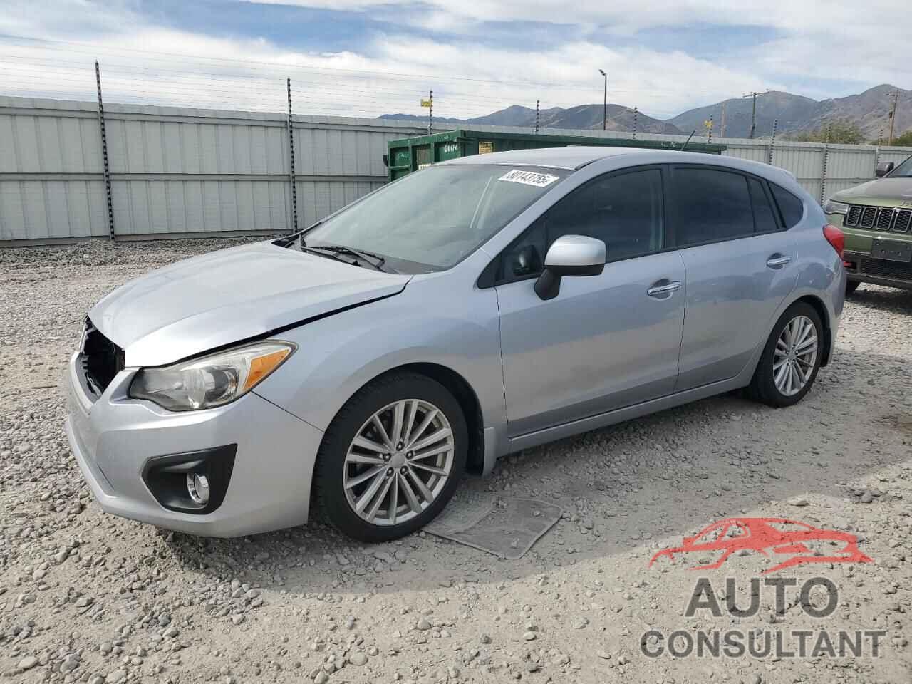 SUBARU IMPREZA 2012 - JF1GPAG6XCH236581